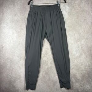 Barbell Apparel Joggers Mens S Grey Anything Jogger Athletic Zipper Pockets Gym